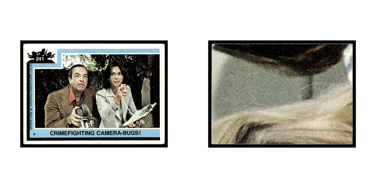 Crimefighting Camera Bugs 1977 Charlies Angels #241 Trading Card VG