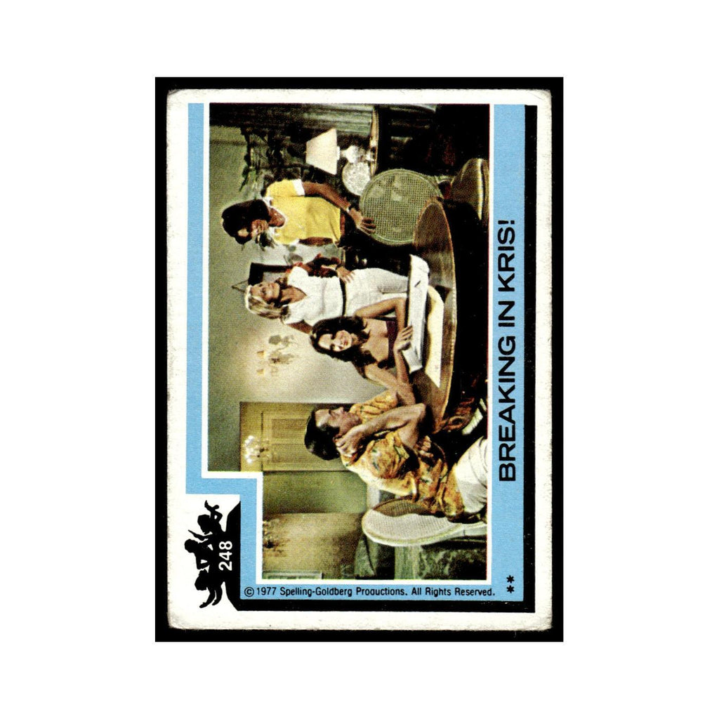 Breaking In Kris 1977 Charlies Angels #248 Trading Card VG