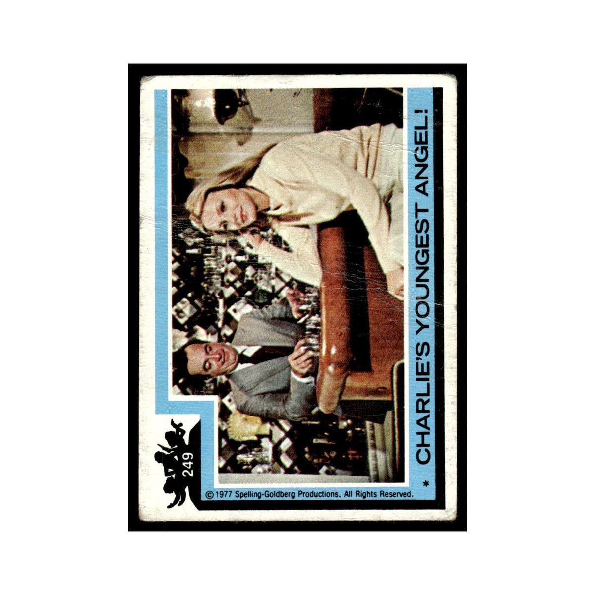 Charlies Youngest Angel 1977 Charlies Angels #149 Trading Card VG