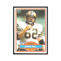 John Hill 1980 Topps #486 Football Cards Football Card EX