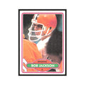 Bob Jackson 1980 Topps #398 Football Cards Football Card EX