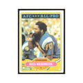 Russ Washington 1980 Topps #305 Football Cards Football Card EX