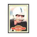 Ray Guy 1980 Topps #310 Football Cards Football Card EX