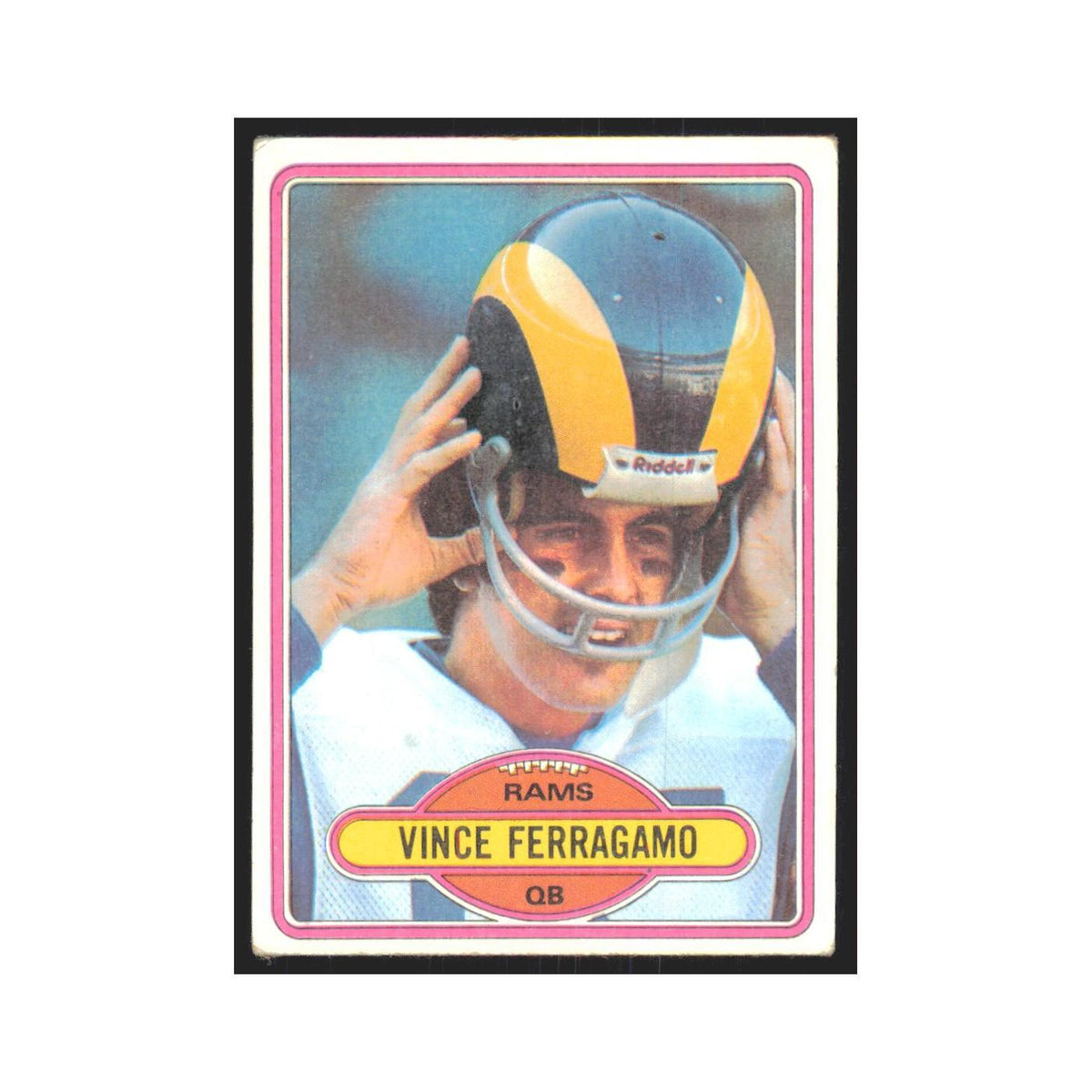 Vince Ferragamo 1980 Topps #239 Football Cards Football Card EX