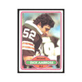Dick Ambrose 1980 Topps #29 Football Cards Football Card EX