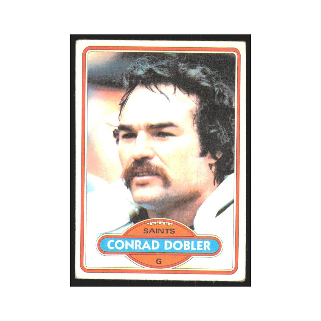 Conrad Dobler 1980 Topps #386 Football Cards Football Card EX