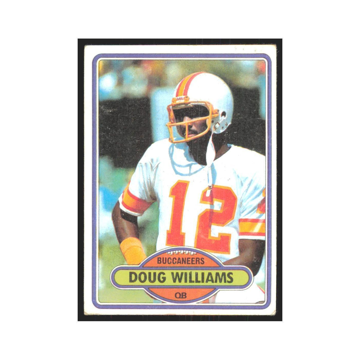 Doug Williams 1980 Topps #312 Football Cards Football Card EX