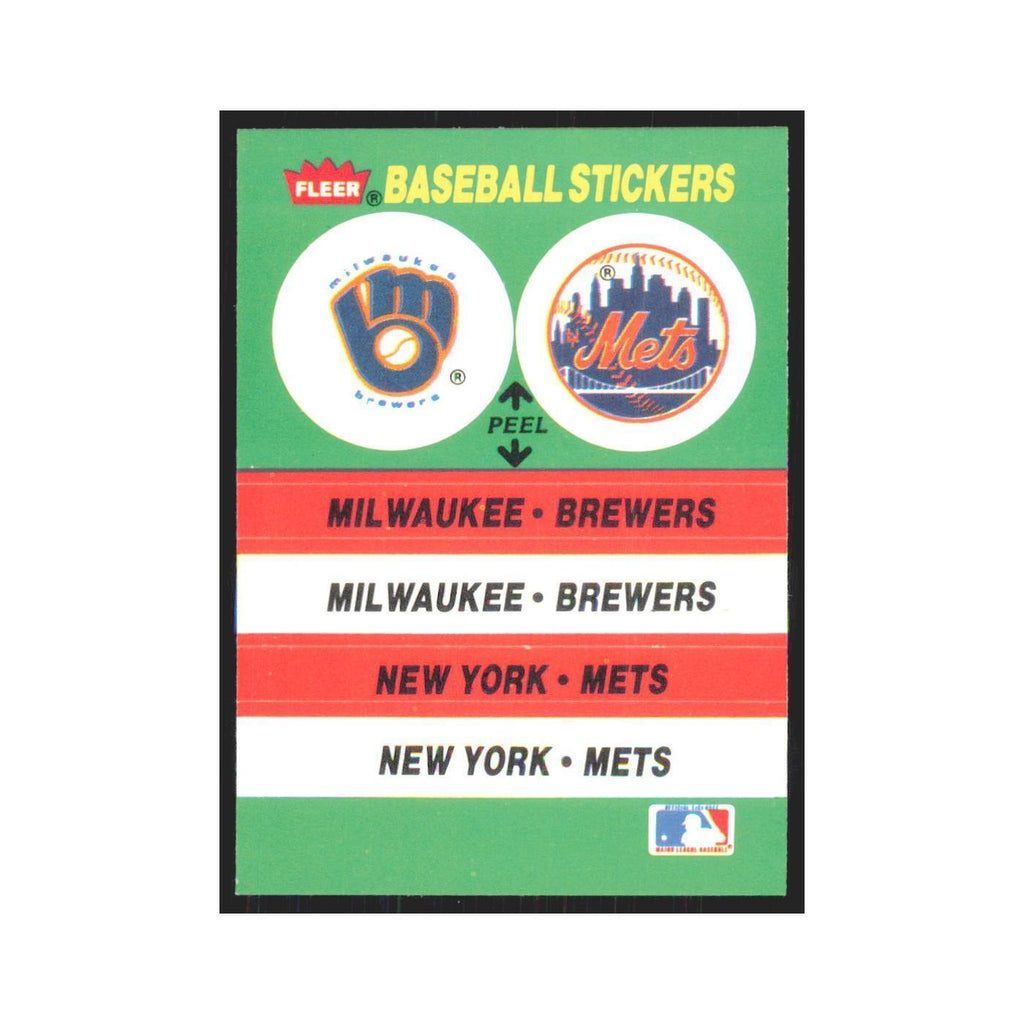 Royals Stadium 1988 Fleer Baseball MVP's #nan Brewers/Mets Baseball Card NM