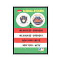 Royals Stadium 1988 Fleer Baseball MVP's #nan Brewers/Mets Baseball Card NM
