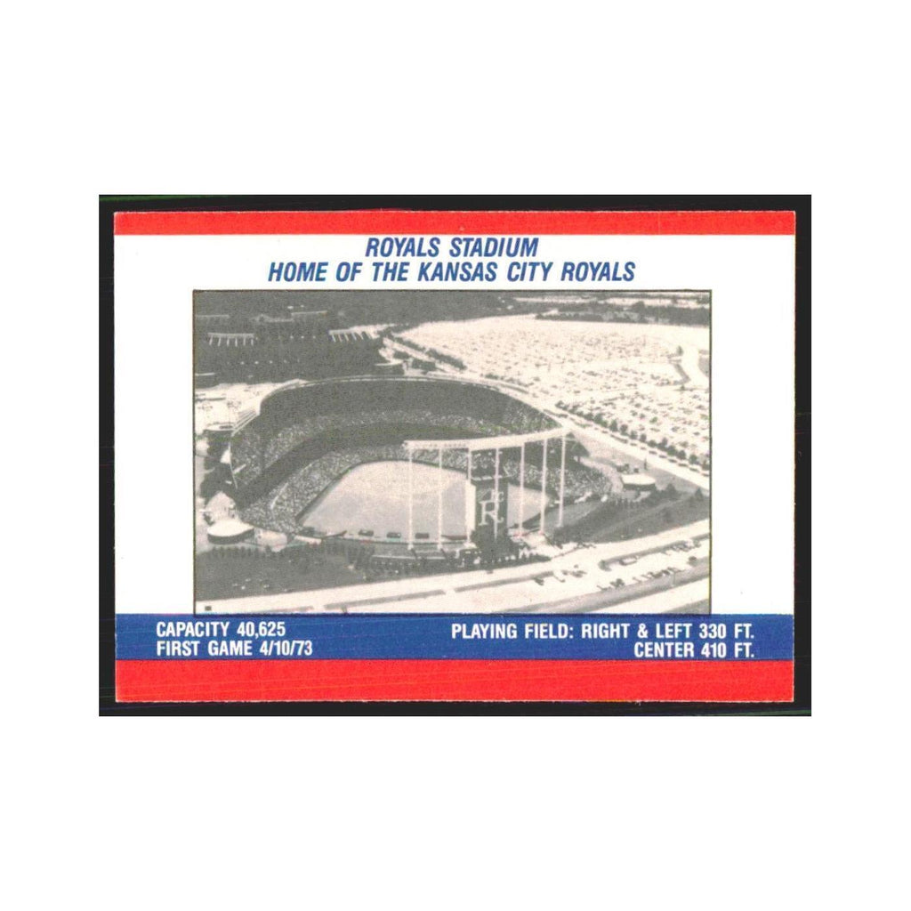 Royals Stadium 1988 Fleer Baseball MVP's #nan Brewers/Mets Baseball Card NM