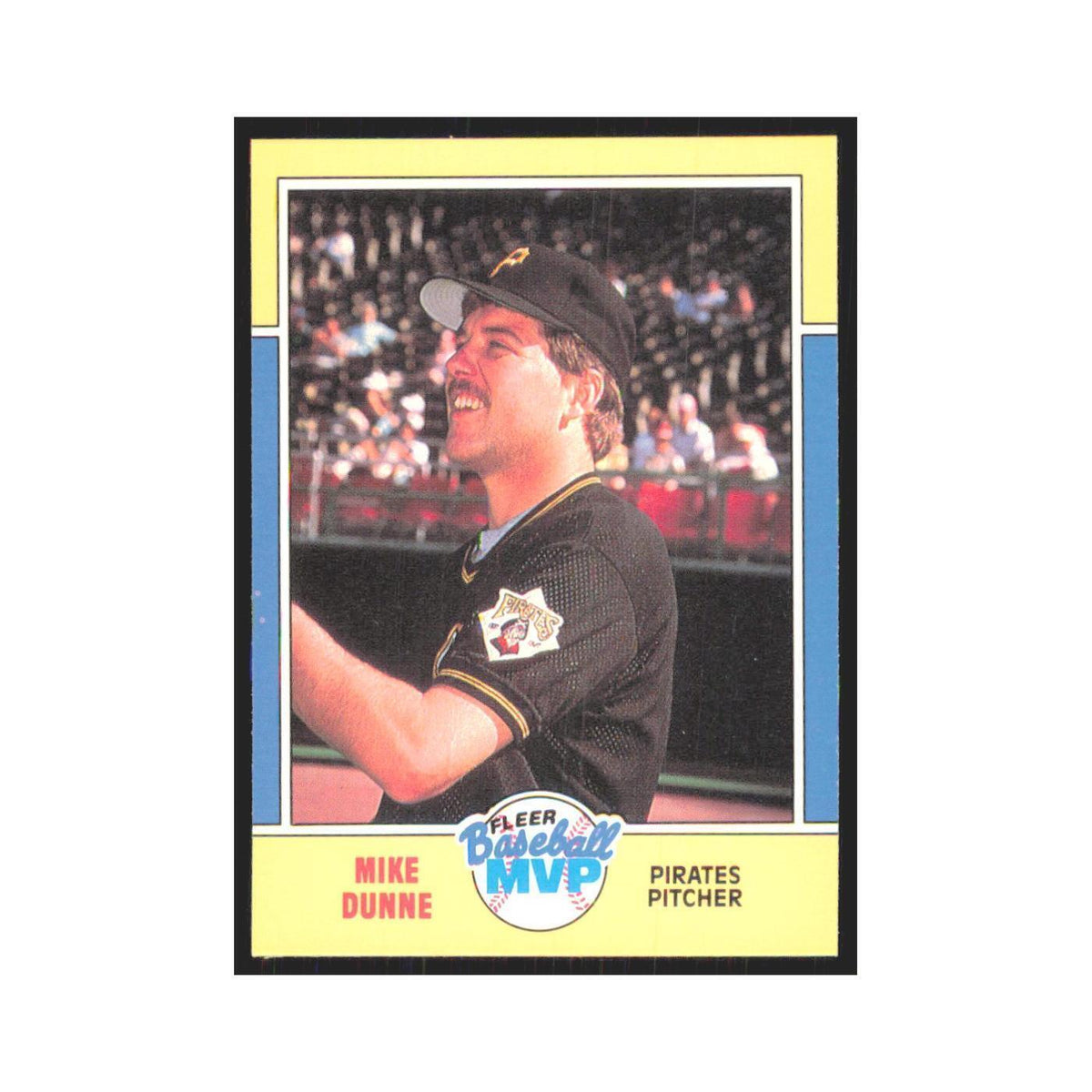 Mike Dunne 1988 Fleer Baseball MVP's #11.0 Pittsburgh Pirates Baseball Card NM