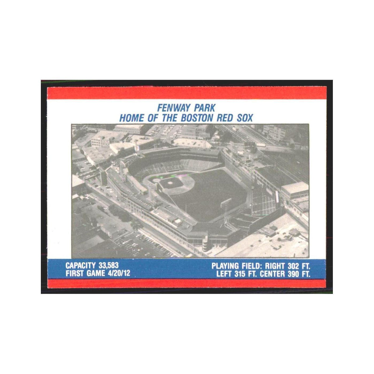 Fenway Park 1988 Fleer Baseball MVP's #nan Tigers/Yankees Baseball Card NM