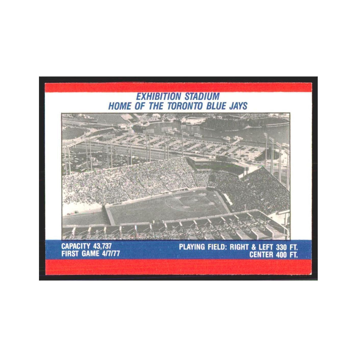 Exhibition Stadium 1988 Fleer Baseball MVP's #nan Royals/Giants Baseball Card NM
