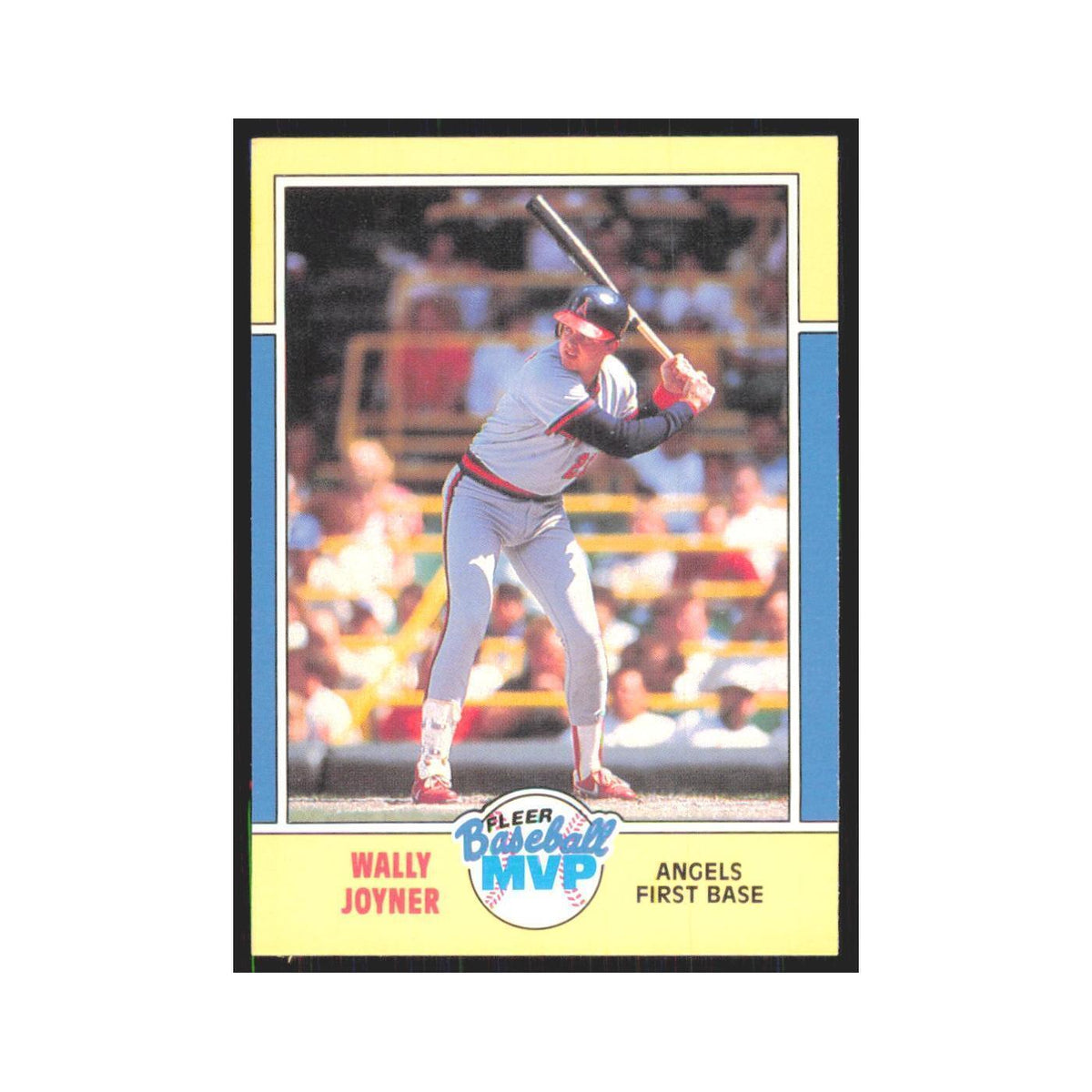 Wally Joyner 1988 Fleer Baseball MVP's #20.0 California Angels Baseball Card NM