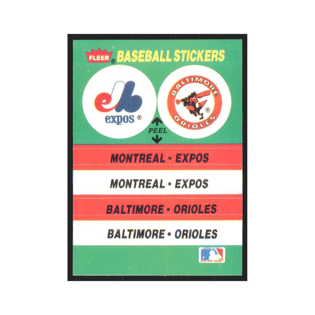 Comiskey Park 1988 Fleer Baseball MVP's #nan Expos/Orioles Baseball Card NM