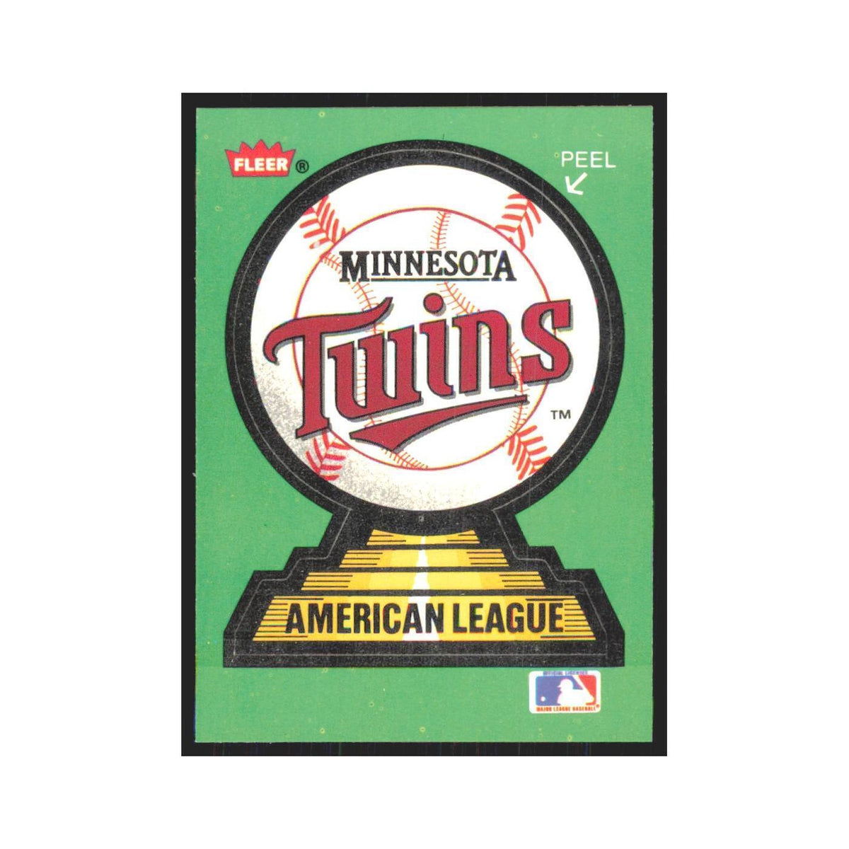 the Metrodome 1988 Fleer Baseball MVP's #nan Minnesota Twins Baseball Card NM