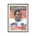 James Brooks 1983 Topps #372 Chargers Football Card NM