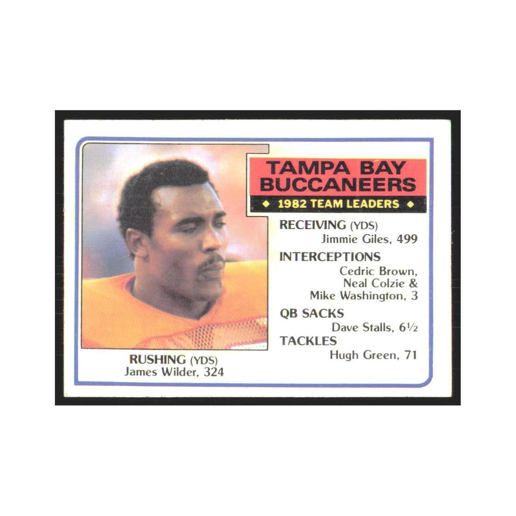 James Wilder 1983 Topps #174 Buccaneers Football Card NM