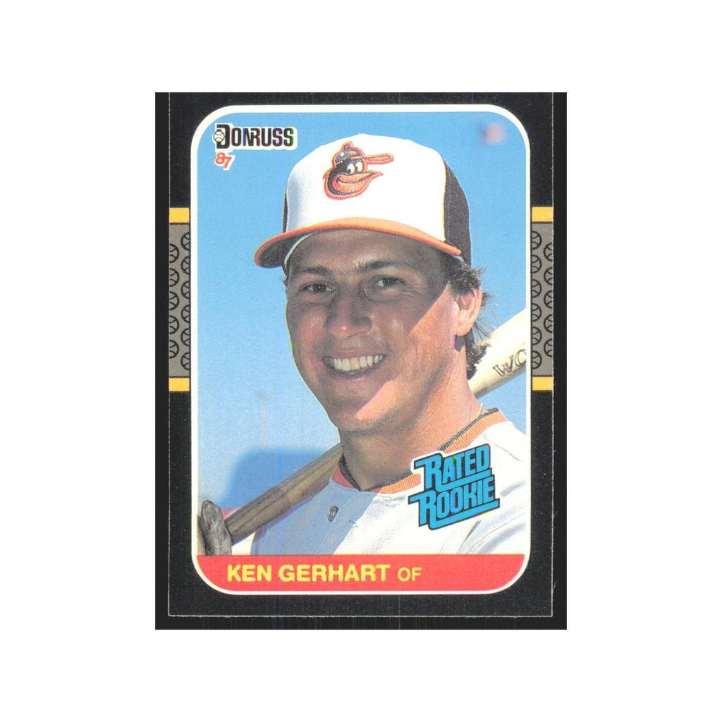 Ken Gerhart 1987 Donruss #30.0 Baltimore Orioles Baseball Card NM