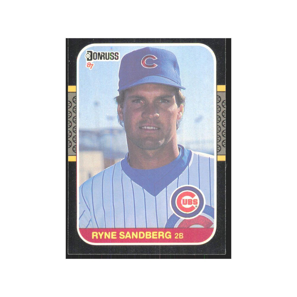 Ryne Sandberg 1987 Donruss #77.0 Chicago Cubs Baseball Card NM