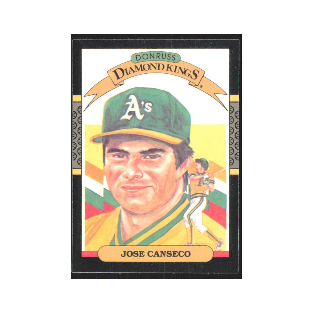 Jose Canseco 1987 Donruss #6.0 Oakland Athletics Baseball Card NM