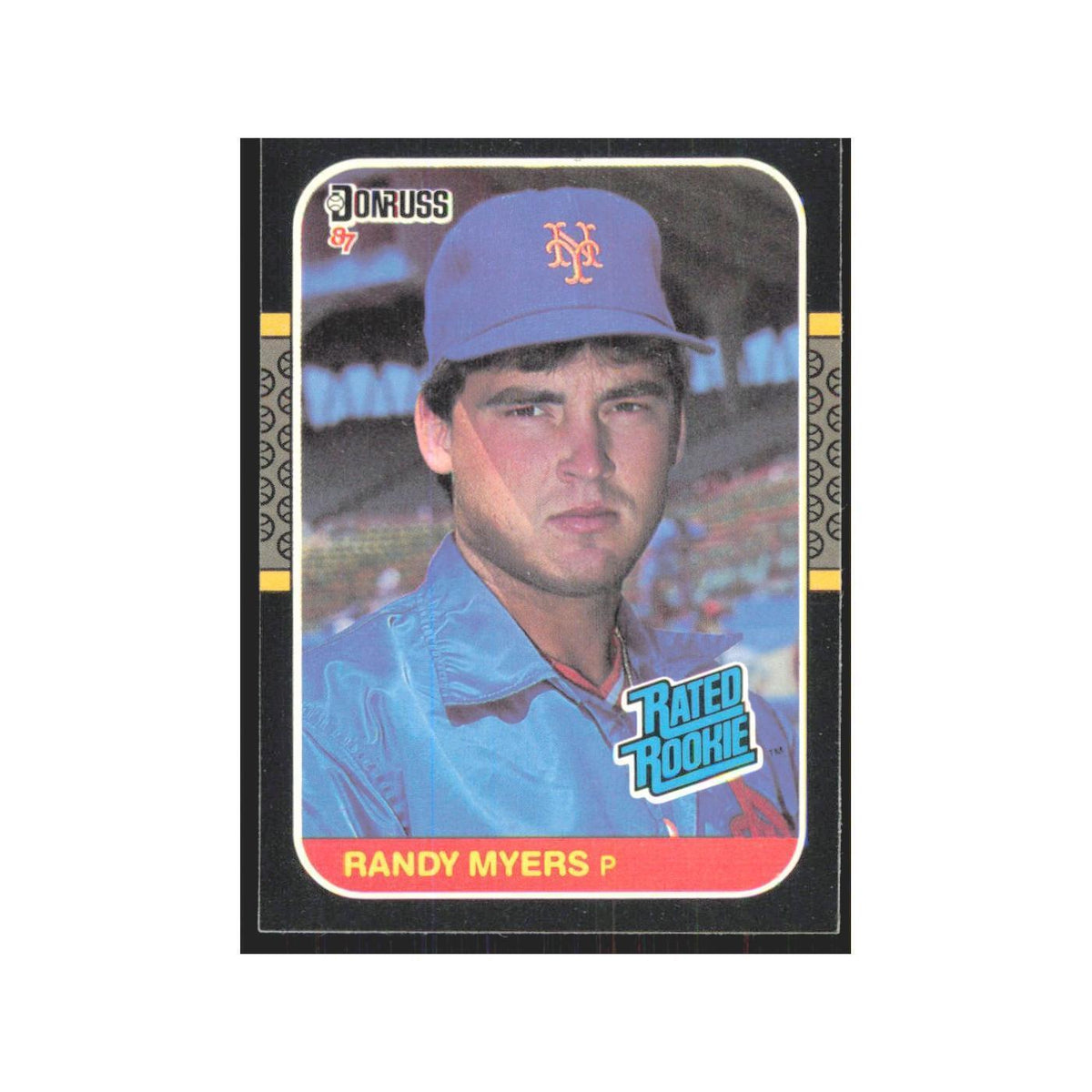 Randy Myers Rookie 1987 Donruss #29.0 New York Mets Baseball Card NM