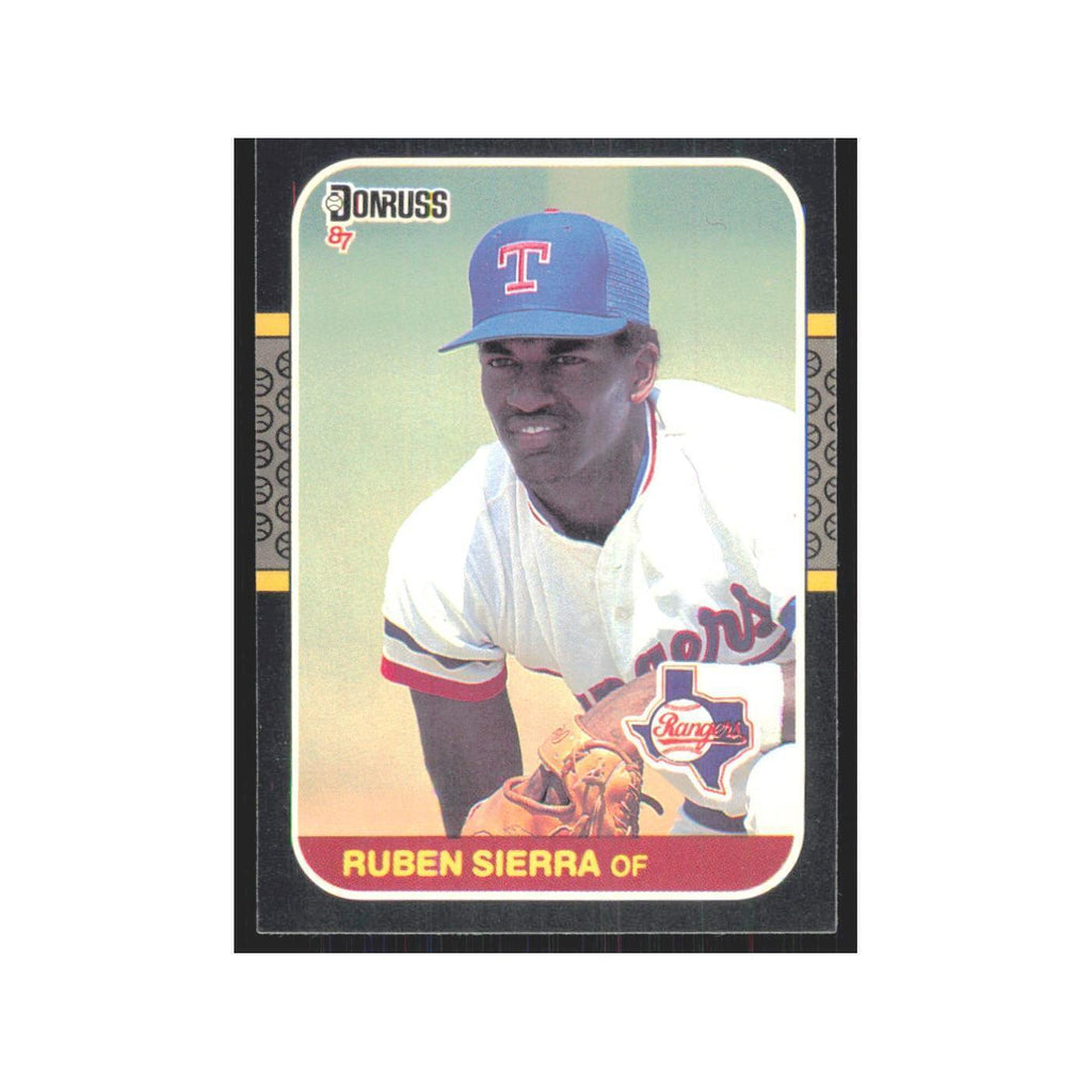 Ruben Sierra 1987 Donruss #346.0 Texas Rangers Baseball Card NM