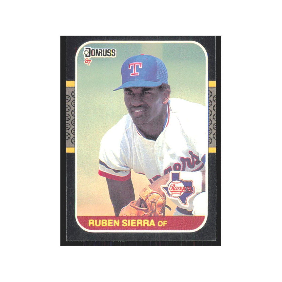 Ruben Sierra 1987 Donruss #346.0 Texas Rangers Baseball Card NM