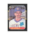 Mike Birkbeck Rookie 1987 Donruss #33.0 Milwaukee Brewers Baseball Card NM