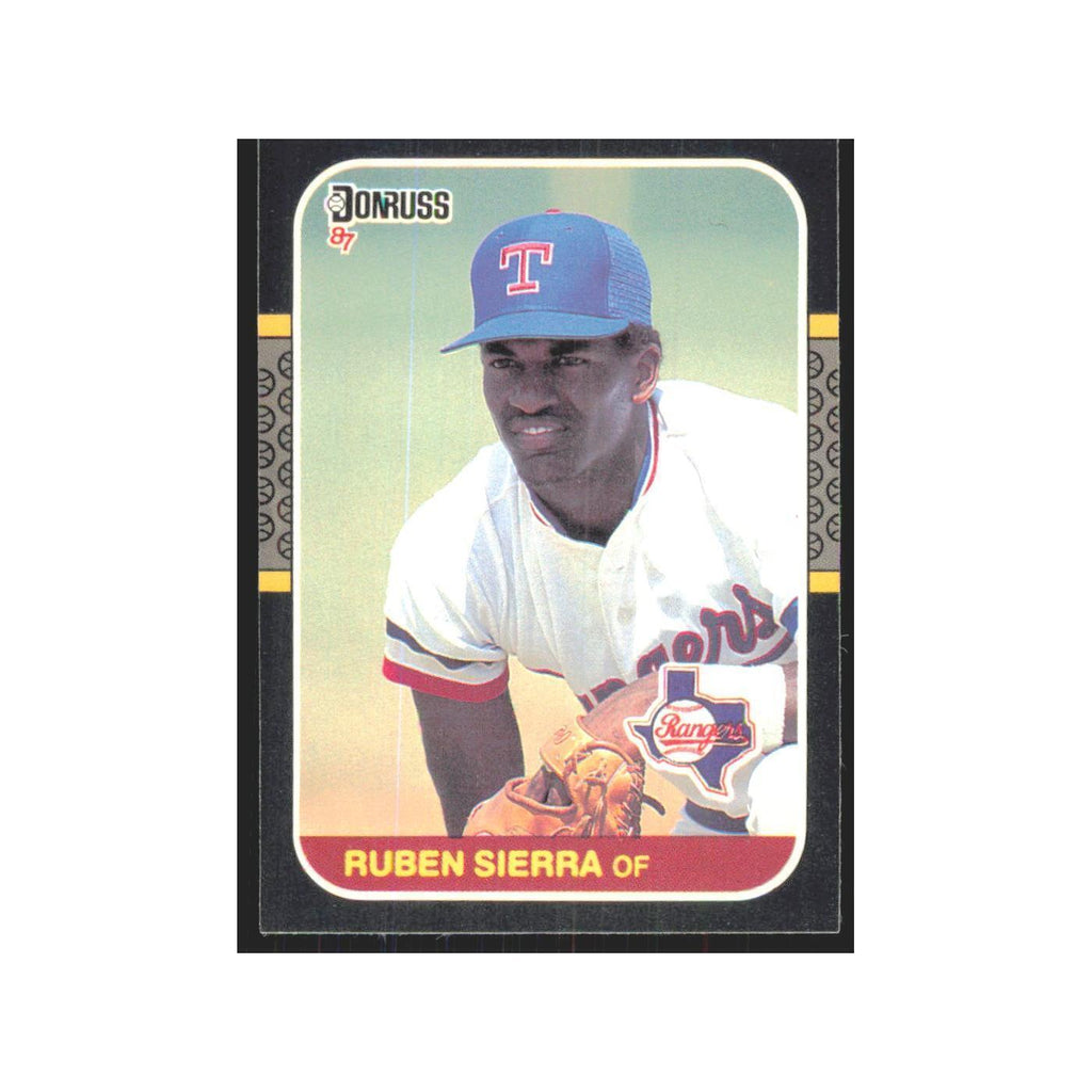 Ruben Sierra 1987 Donruss #346.0 Texas Rangers Baseball Card NM