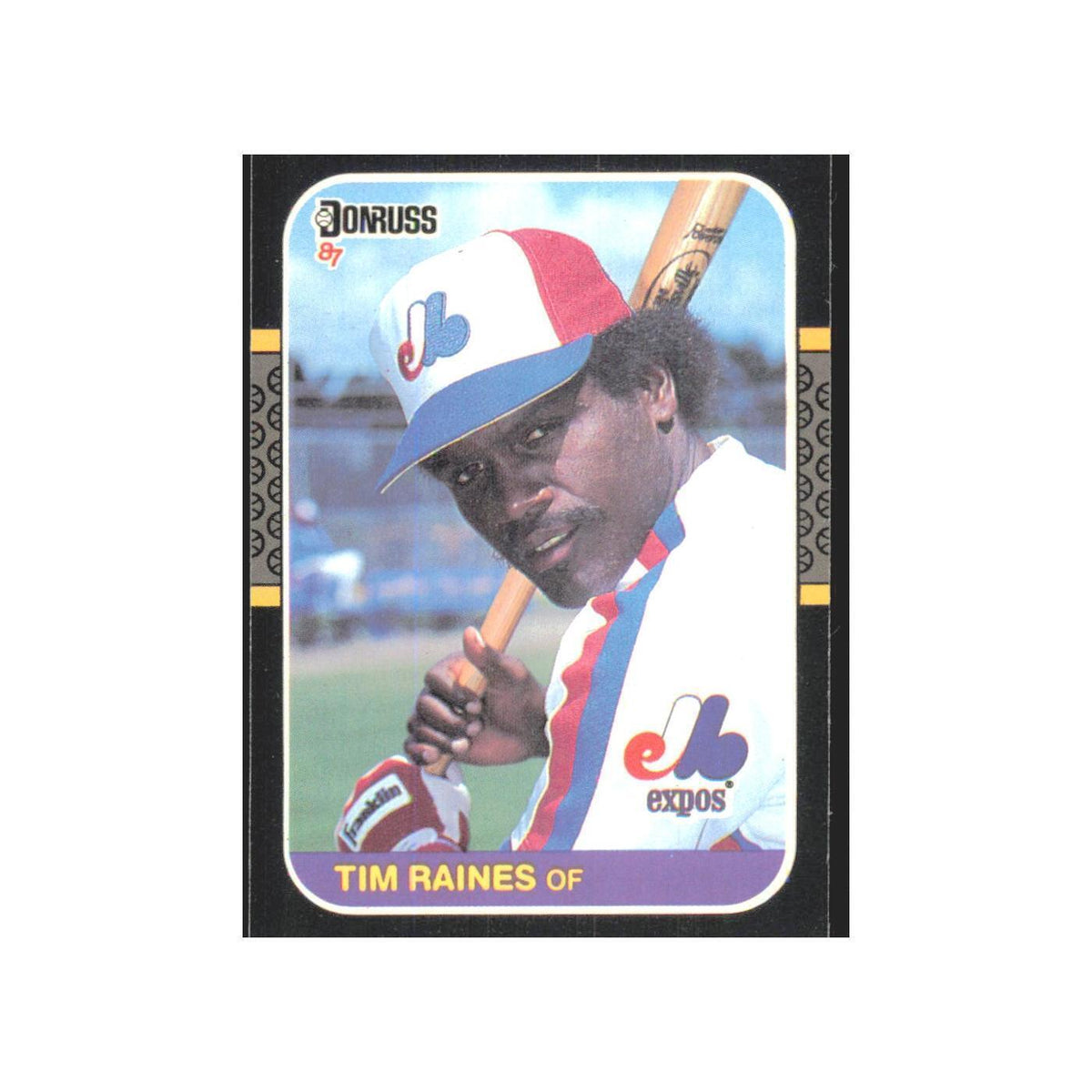 Tim Raines 1987 Donruss #56.0 Montreal Expos Baseball Card NM