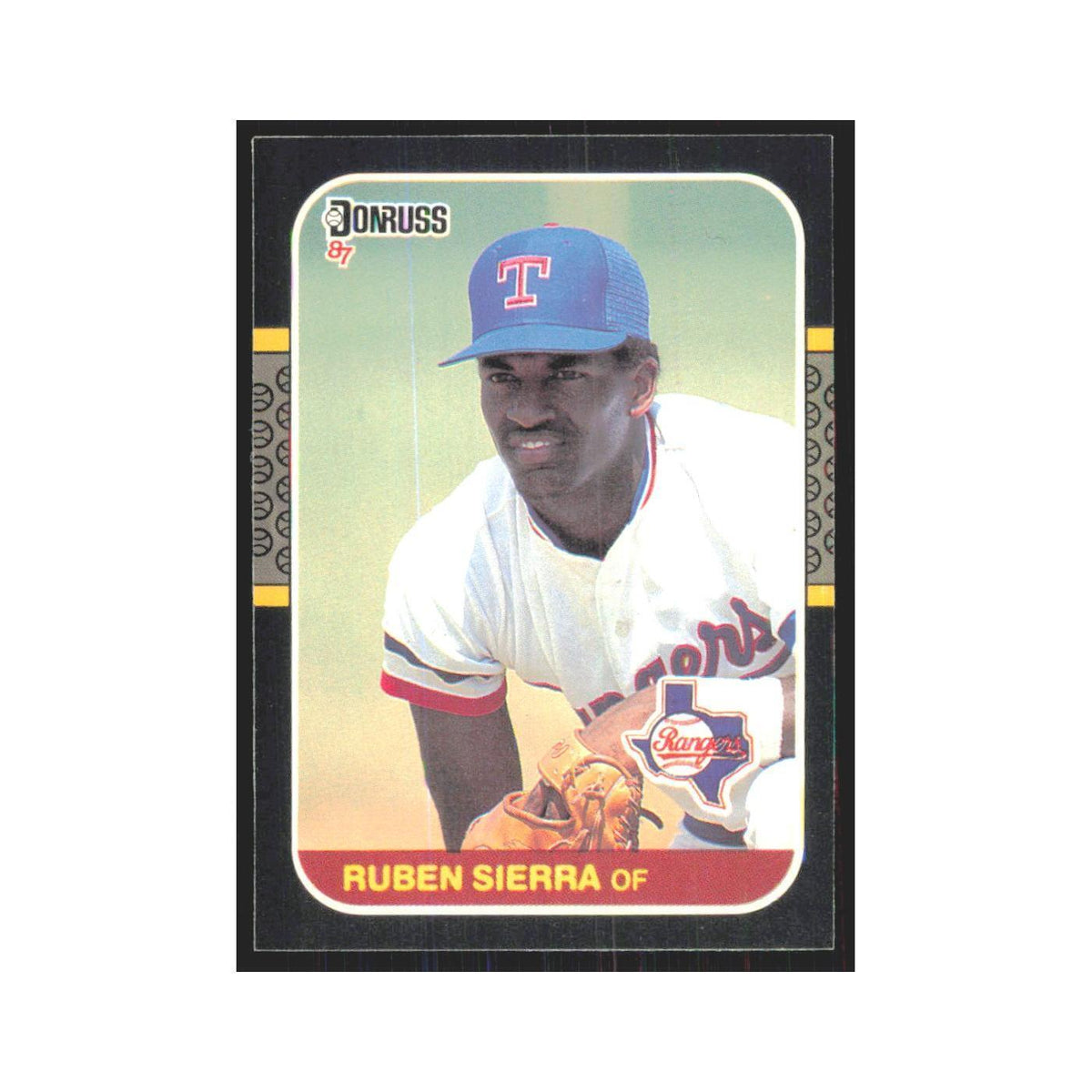 Ruben Sierra 1987 Donruss #346.0 Texas Rangers Baseball Card NM