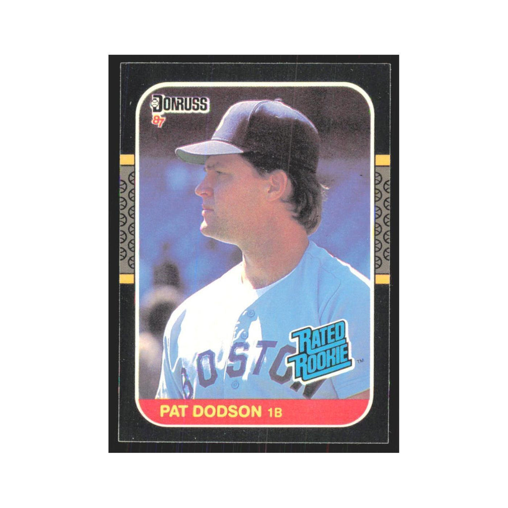 Pat Dodson Rookie 1987 Donruss #44.0 Boston Red Sox Baseball Card NM