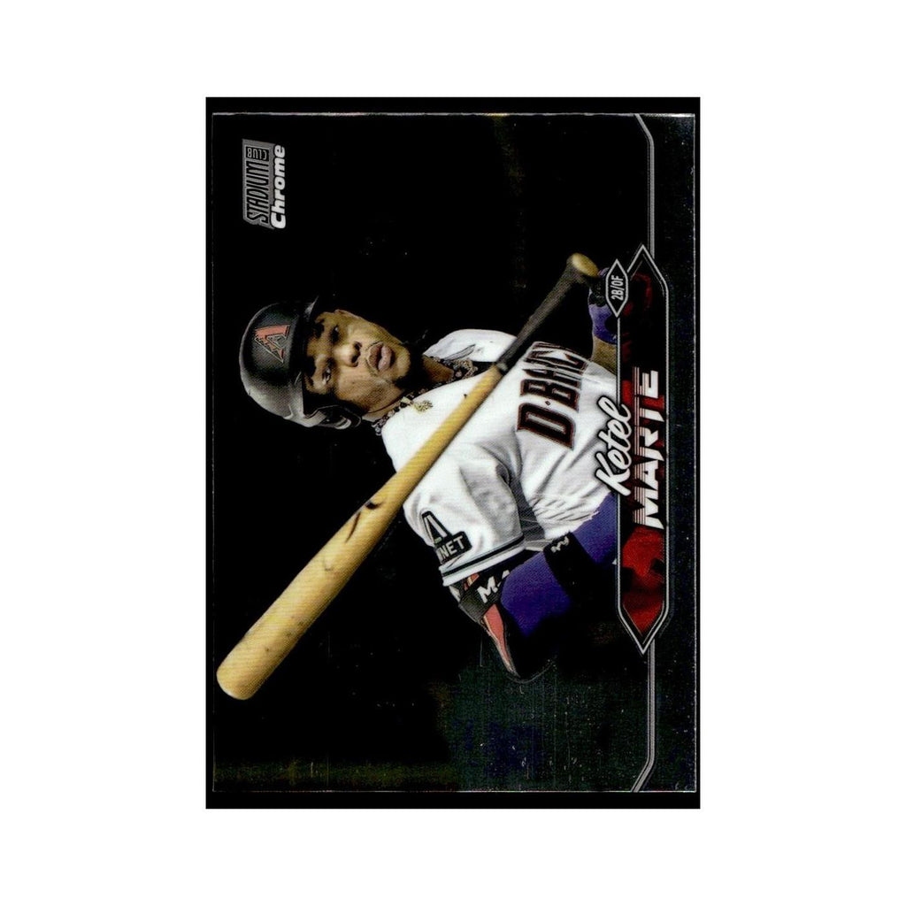 Ketel Marte 2024 Topps Stadium Club Chrome #24 Baseball Card NM