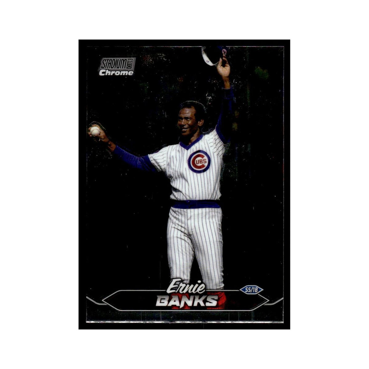Ernie Banks 2024 Topps Stadium Club Chrome #88 Baseball Card NM