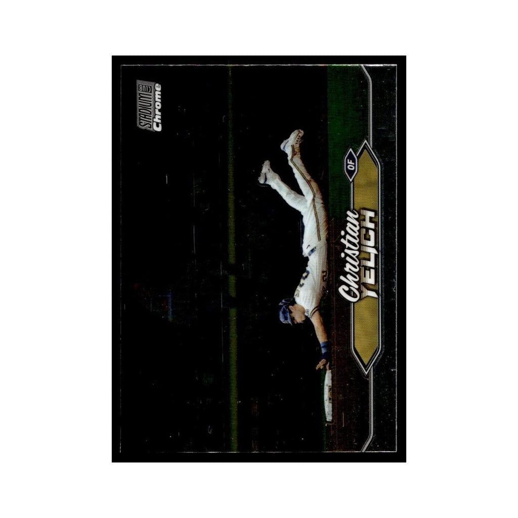 Christian Yelich 2024 Topps Stadium Club Chrome #138 Baseball Card NM