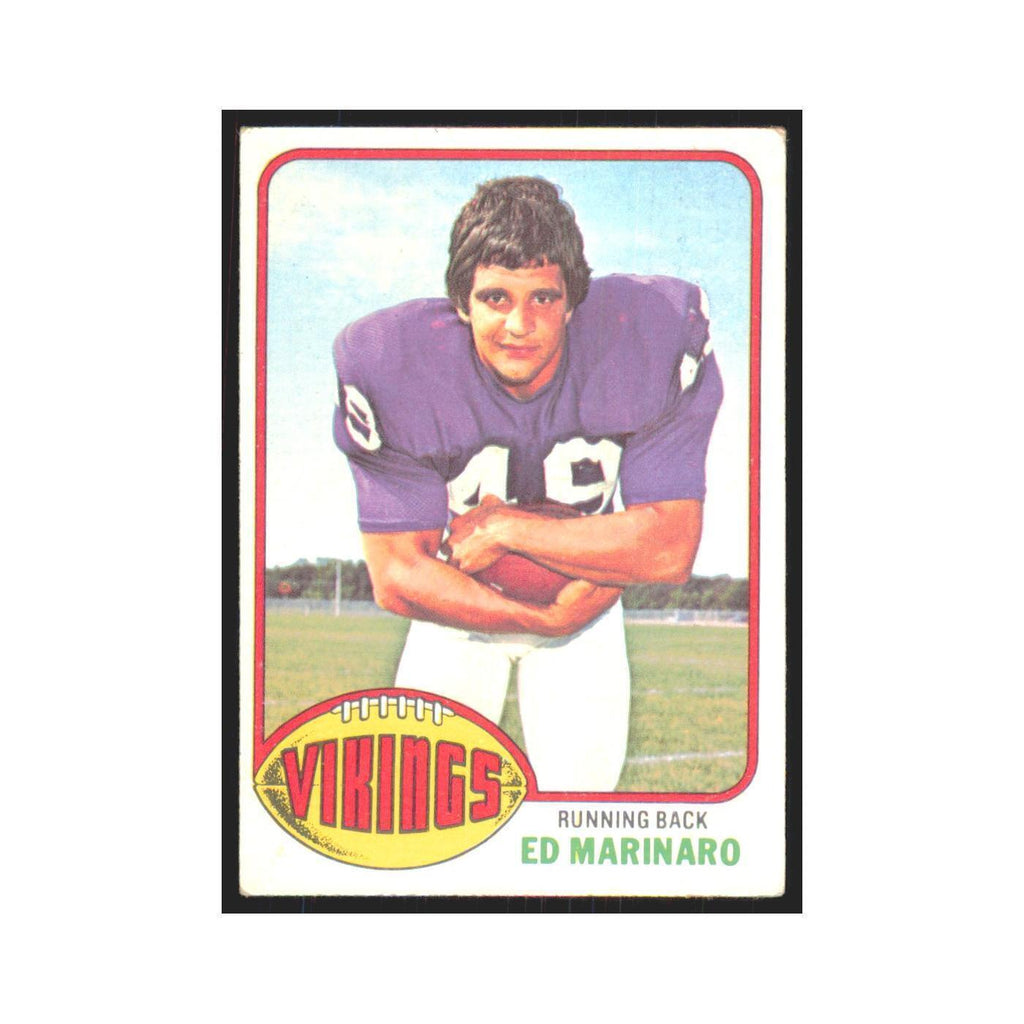 Ed Marinaro 1976 Topps #419 Minnesota Vikings Football Card EX