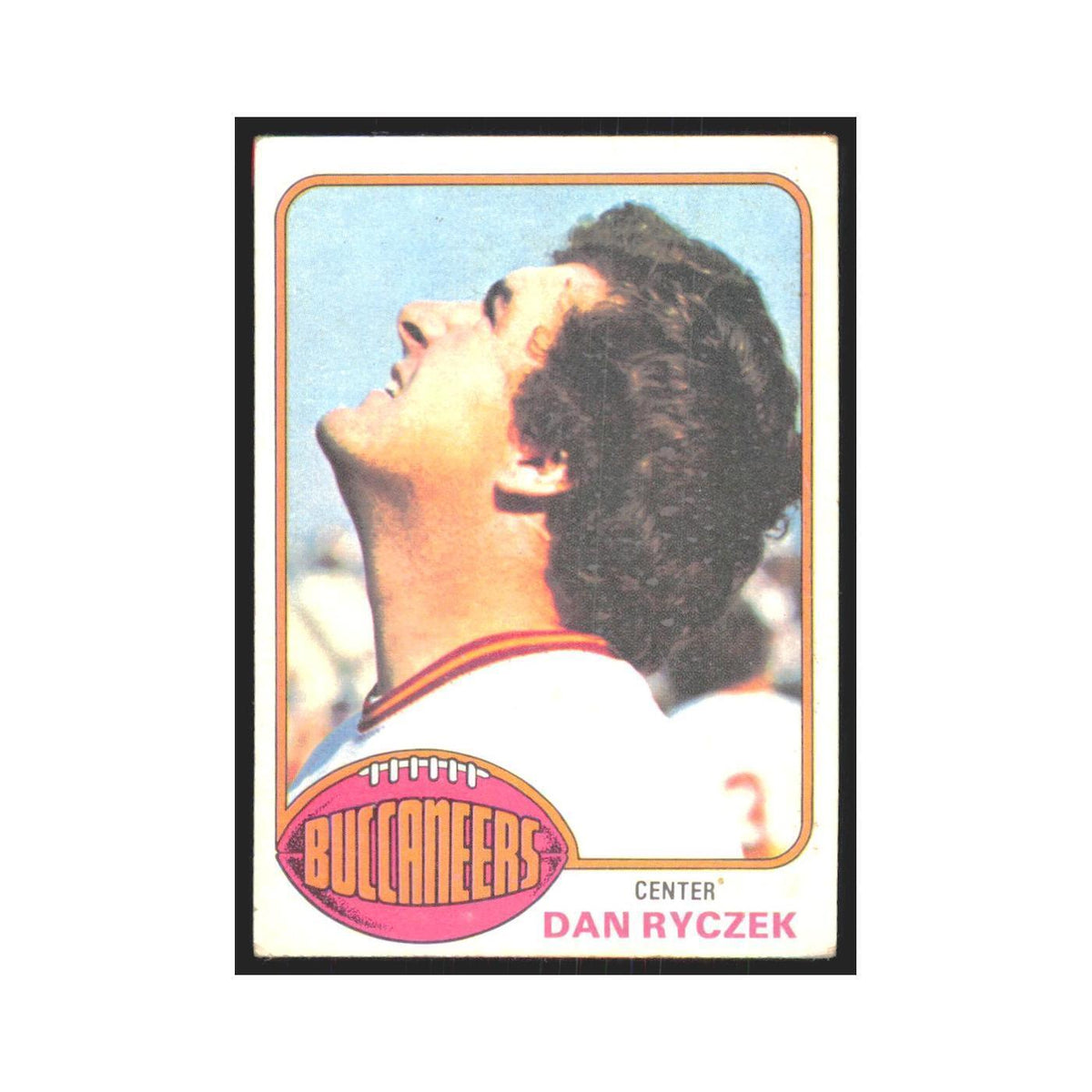 Dan Ryczek 1976 Topps #366 Tampa Bay Buccaneers Football Card EX
