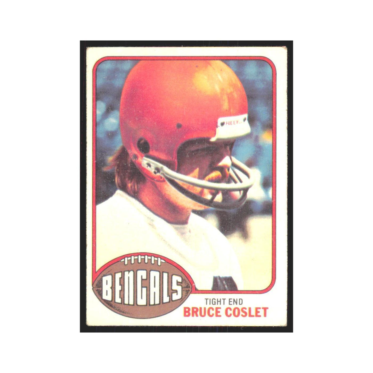 Bruce Coslet 1976 Topps #369 Cincinnati Bengals Football Card EX