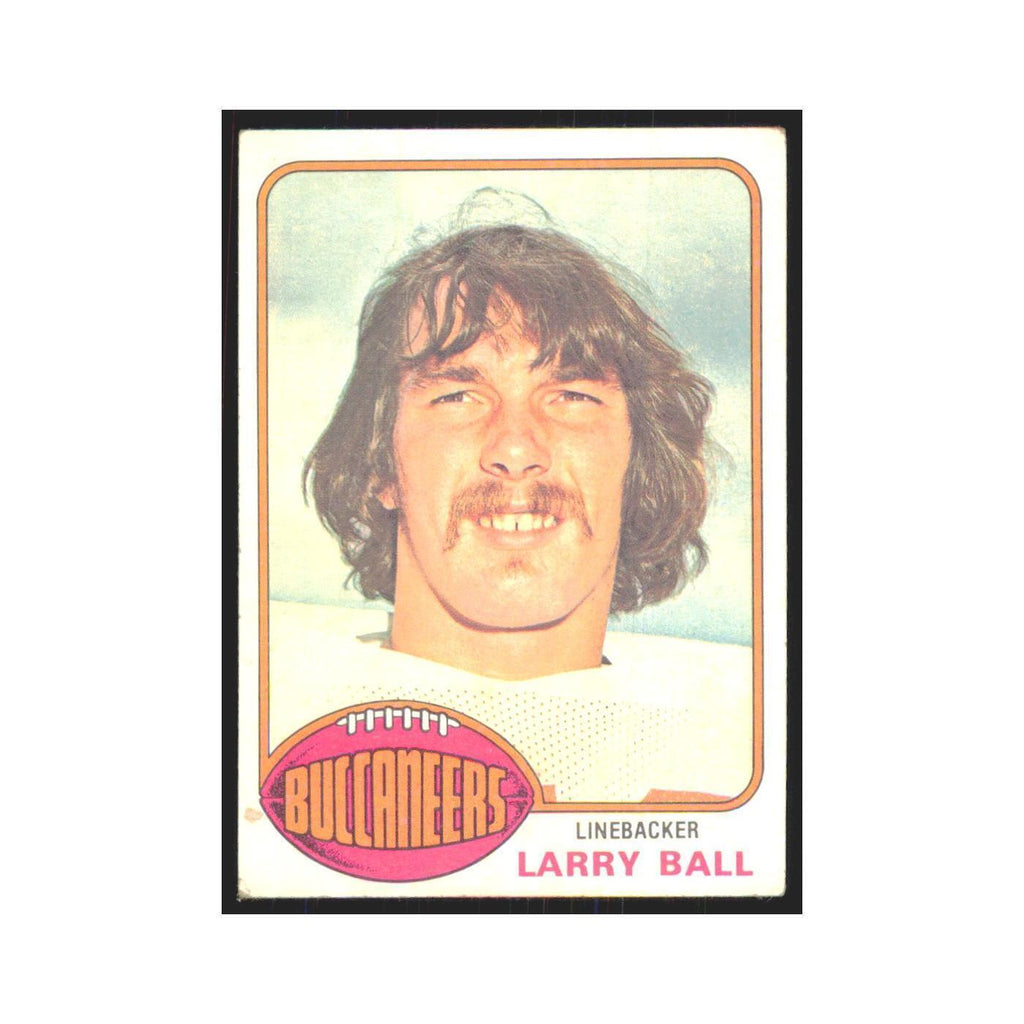 Larry Ball 1976 Topps #297 Tampa Bay Buccaneers Football Card EX