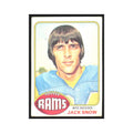 Jack Snow 1976 Topps #401 Los Angeles Rams Football Card EX