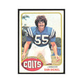 Dan Dickel 1976 Topps #92 Baltimore Colts Football Card EX