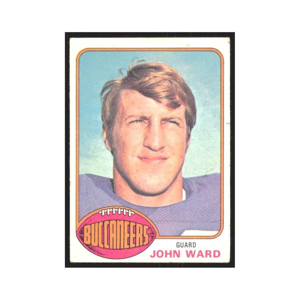 John Ward 1976 Topps #268 Tampa Bay Buccaneers Football Card EX