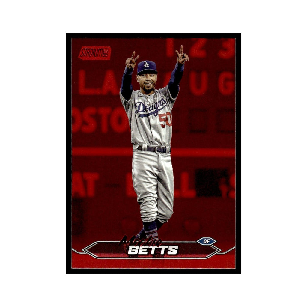 Mookie Betts 2024 Topps Stadium Club Red #167 Baseball Card NM