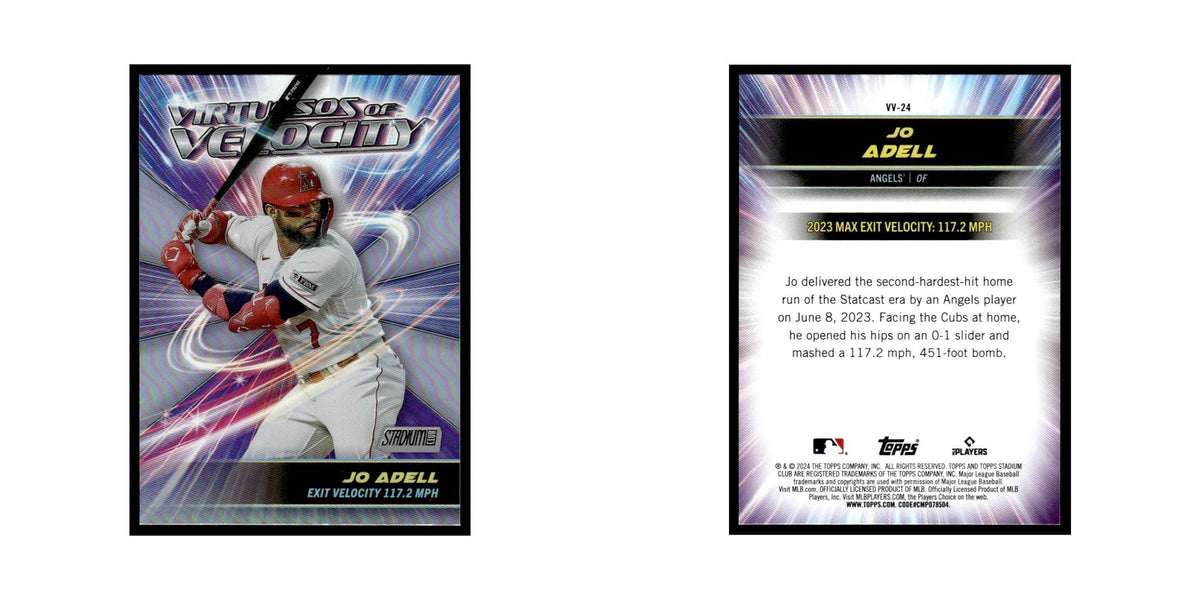 Jo Adell 2024 Topps Stadium Club #VV-24 Baseball Card NM