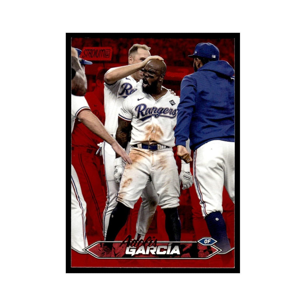 Adolis Garcia 2024 Topps Stadium Club Red #206 Baseball Card NM