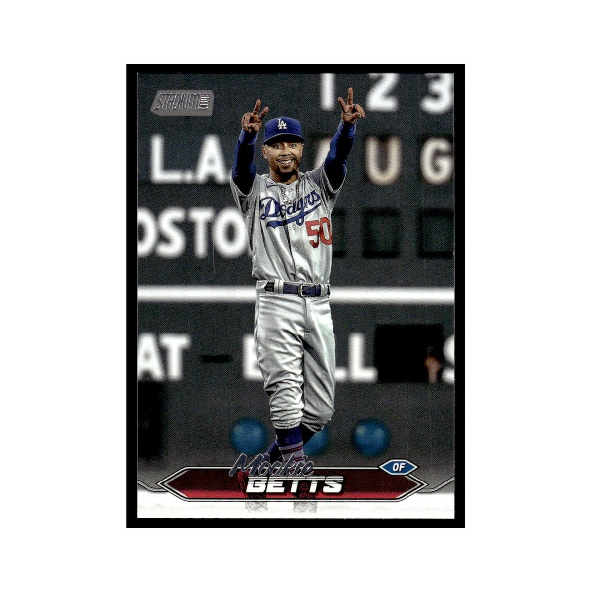 Mookie Betts 2024 Topps Stadium Club #167 Baseball Card NM