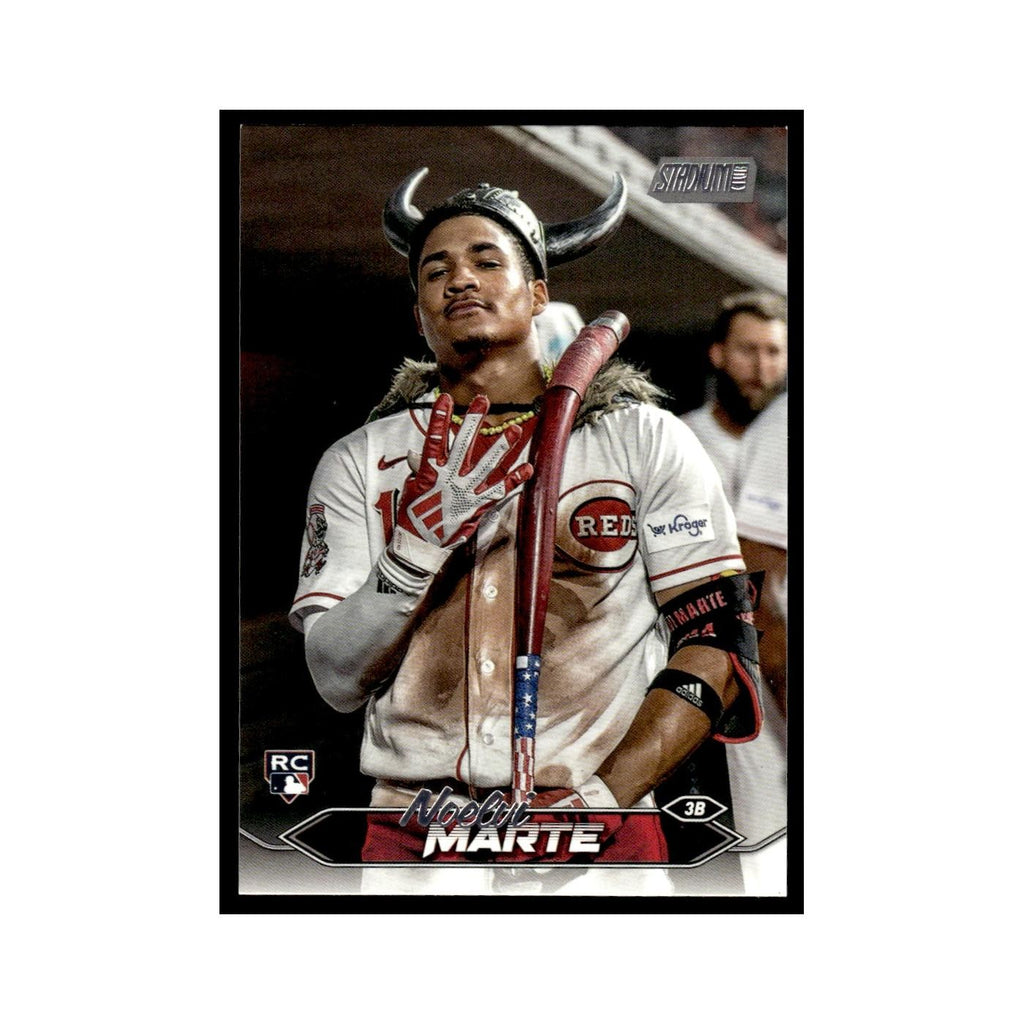 Noelvi Marte Rookie 2024 Topps Stadium Club #13 Baseball Card NM