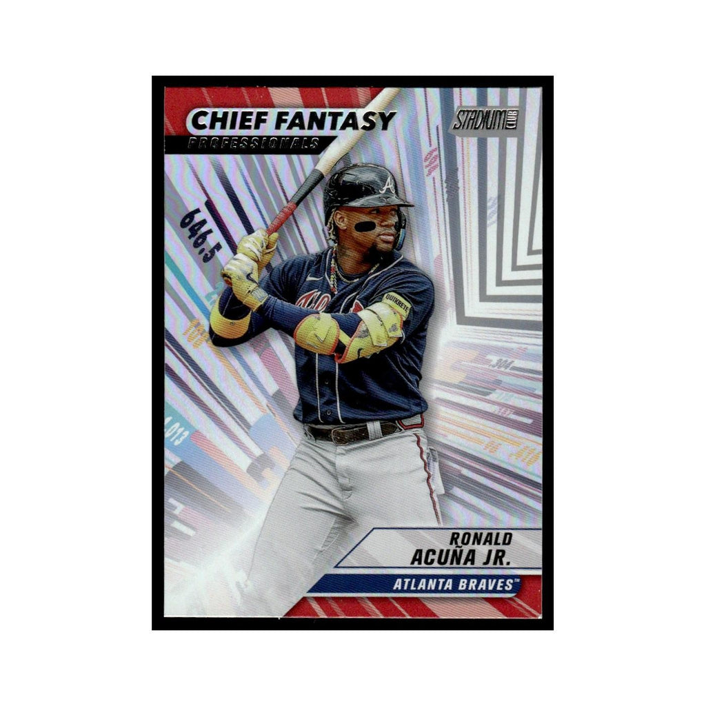 Ronald Acuna Jr. 2024 Topps Stadium Club #CFPRO-2 Baseball Card NM