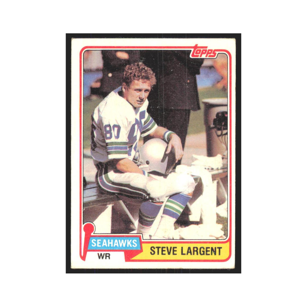 Steve Largent 1981 Topps #271 Seattle Seahawks Football Card NM